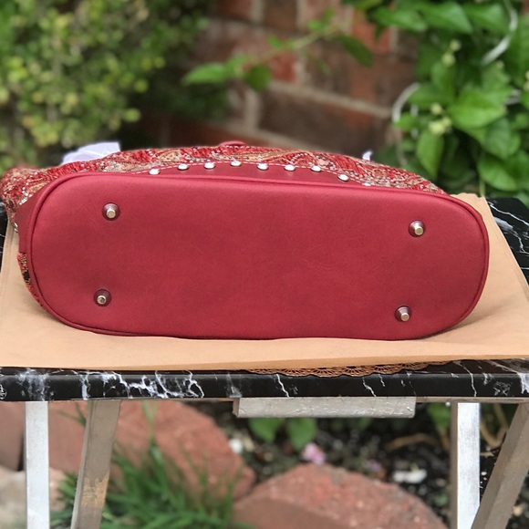 Montana west red hand bag - Picture 5 of 6